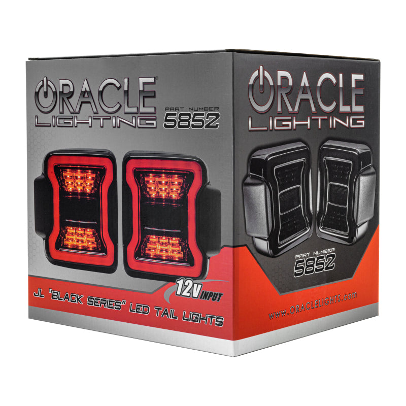 Oracle Jeep Wrangler JL Black Series LED Tail Lights NO RETURNS