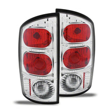 Load image into Gallery viewer, Raxiom 02-05 Dodge RAM 1500 Axial Series Tail Lights- Chrome Housing- Red/Clear Lens