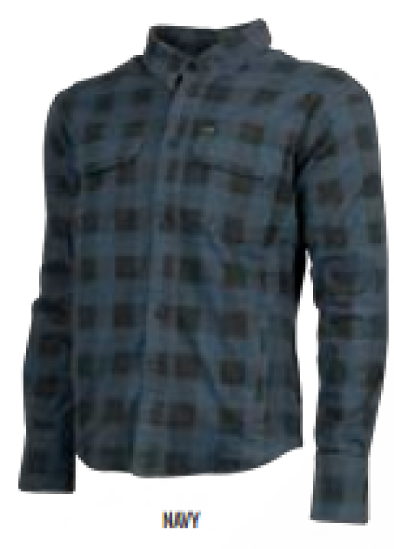 Speed and Strength True Grit Armored Motoshirt Navy/Black - 2XL