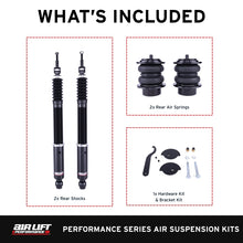 Load image into Gallery viewer, Air Lift Performance 09-16 Audi A4 Quattro &amp; FWD S4/RS4 Rear Air Suspension Kit
