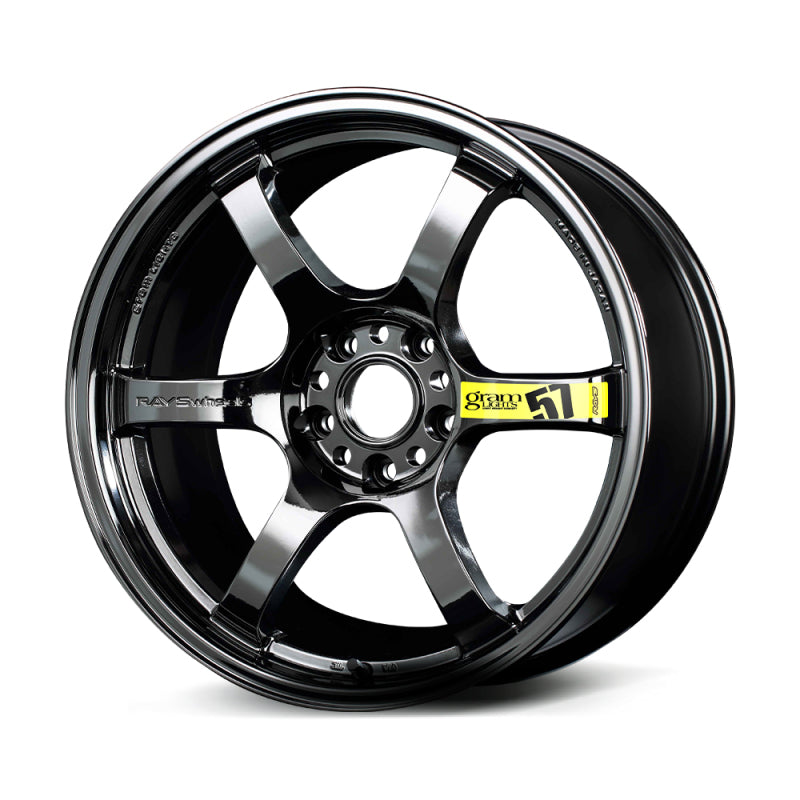 Gram Lights 57DR Limited Edition 15X8.0 +35 4-100 Rays Black Metal Coat (RB)