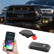 Load image into Gallery viewer, XK Glow XKmax Pre-Runner Style RGBW LED Grill Pods - 3pc