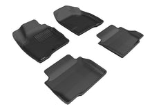 Load image into Gallery viewer, 3D MAXpider 2006-2013 Chevrolet Impala/Impala Limited Kagu 1st &amp; 2nd Row Floormats - Black