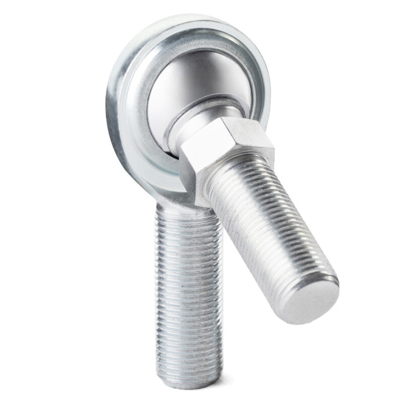 QA1 C Series 2-Pc Rod End - Male/Right Hand - 8mm Bore x M8x1.25 w/Stud - Carbon Steel
