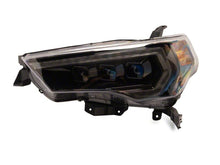 Load image into Gallery viewer, Raxiom 14-24 Toyota 4Runner CXR Series LED Headlights with Amber DRL- Black Housing- Clear Lens