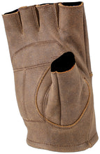 Load image into Gallery viewer, Kuryakyn By River Road Buster Vintage Shorty Gloves Black - Medium