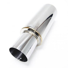 Load image into Gallery viewer, BLOX Racing 63.5mm N1 304 SS Universal Exhaust Muffler w/ Angled Tip