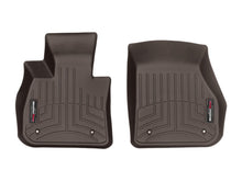 Load image into Gallery viewer, WeatherTech 2016+ BMW X1 Front FloorLiner - Cocoa