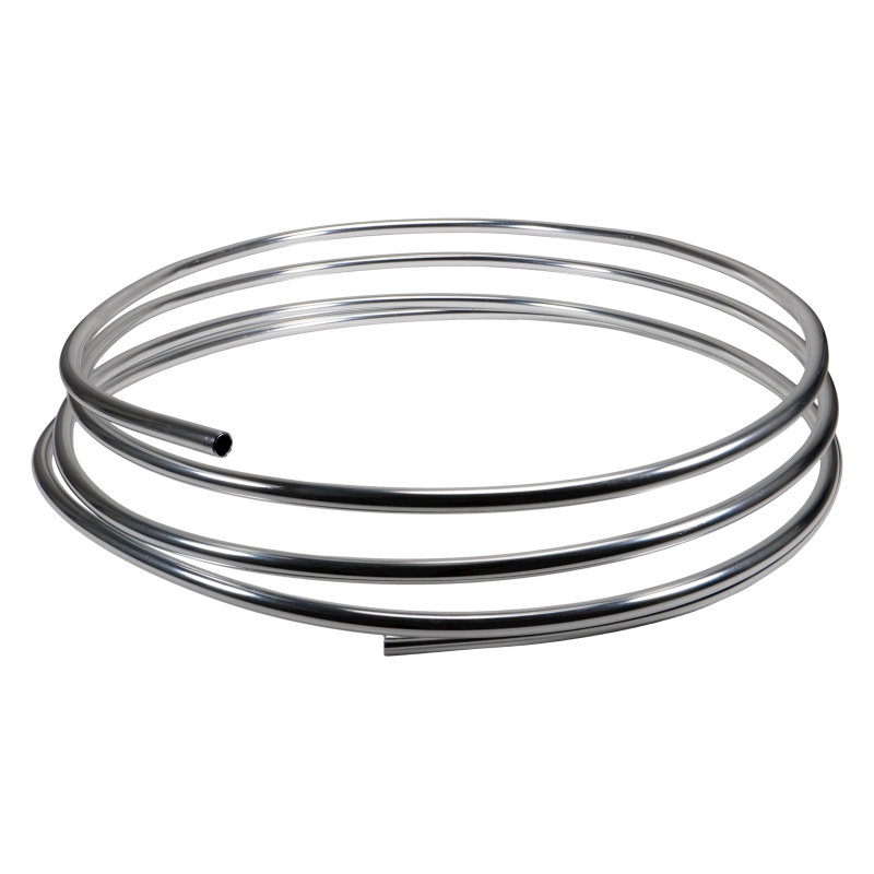 DeatschWerks 10AN Aluminum Hard Tubing 20ft Anondized Clear