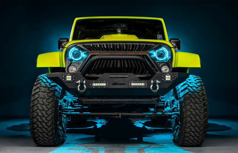 Oracle Oculus 7in ColorSHIFT Bi-LED Projector Headlights for Jeep Wrangler JK NO RETURNS