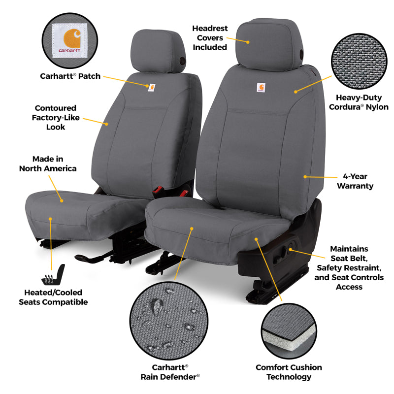 Covercraft 24-26 Toyota Grand Highlander Carhartt Super Dux PrecisionFit Custom Second Row Seat Cvr