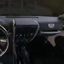 Load image into Gallery viewer, Covercraft 15-18 Jeep Wrangler (JK) w/ Light Sensor Limited Edition Dash Cover w Jeep Grill Logo
