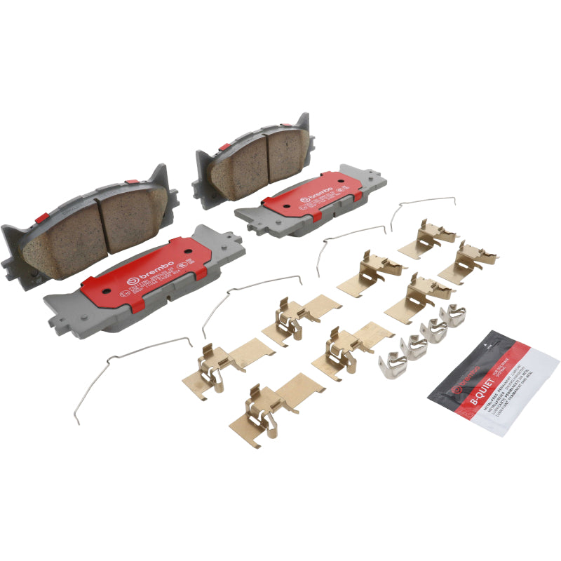 Brembo 12-18 Lexus ES (V6) Xtra Ceramic Brake Pad - Front