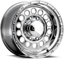 Load image into Gallery viewer, Raceline 887 Rock Crusher 16x10in / 8x170 BP / -24mm Offset / 130.81mm Bore - Polished Wheel