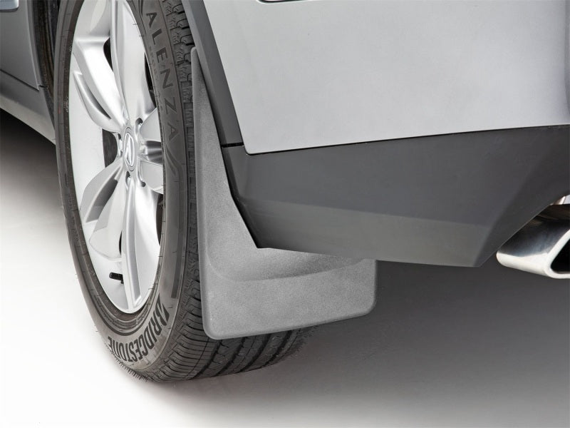 WeatherTech 25-26 Acura MDX Rear Mudflaps - Black