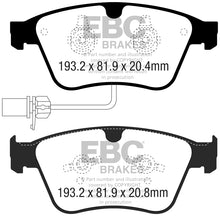 Load image into Gallery viewer, EBC 13-18 Bentley Continental 4.4TT Bluestuff Front Brake Pads