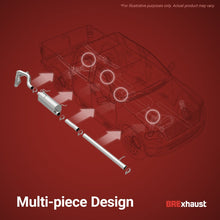 Load image into Gallery viewer, MagnaFlow BRE Exhaust Kit 93-00 Volvo S70 V70 850 2.4L