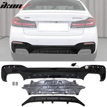 Load image into Gallery viewer, Fits 2021-2023 G30 G31 M550i Rear Diffuser+Front Bumper Lip+Side Skirt