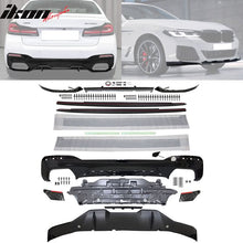 Load image into Gallery viewer, Fits 2021-2023 G30 G31 Rear Diffuser Type 2+Front Bumper Lip+Side Skir
