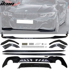 Load image into Gallery viewer, 2019-2022 BMW G20 3 Series Front Lip &amp; Rear Diffuser &amp; Side Skirts