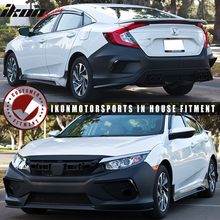 Load image into Gallery viewer, 2016-2021 Honda Civic Sedan Front + Rear Bumper Cover + Side Skirts