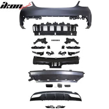 Load image into Gallery viewer, 2015-2016 Benz W205 C63 Style Full PDC Front +Rear Bumper+Side Skirts