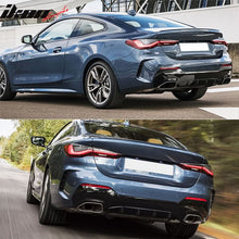 Load image into Gallery viewer, 2021-2025 BMW G22 G23 M-Performance Black Front Rear Lip + Side Skirts