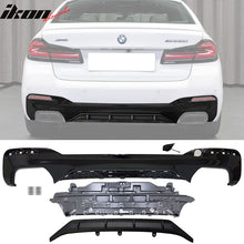 Load image into Gallery viewer, 2021-2023 BMW G30 G31 LCI 5 Series M550i MP Style Rear Diffuser PP