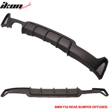 Load image into Gallery viewer, 2014-2020 BMW F32 F33 xDrive MP Single Dual Exhaust Rear Bumper