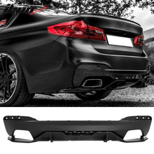 Load image into Gallery viewer, 2017-2022 BMW G30 5 Series MP Style Type 2 Rear Bumper Diffuser PP