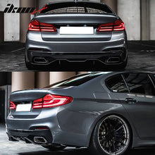 Load image into Gallery viewer, 2017-2022 BMW G30 5 Series MP Style Type 2 Rear Bumper Diffuser PP
