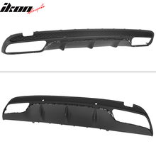 Load image into Gallery viewer, 2015-2018 Mercedes W205 C63 AMG Style Rear Bumper Diffuser w/ Tip