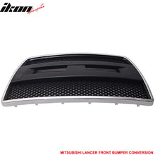 Load image into Gallery viewer, 2008-2015 Mitsubishi Lancer EVO Style Unpainted Front Bumper Cover PP