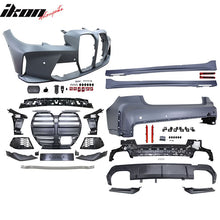Load image into Gallery viewer, 2019-2023 BMW G20 M3 Style Bumper for Square Tip &amp;Side Skirt w/ Light
