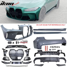 Load image into Gallery viewer, 2019-2023 BMW G20 M3 Style Front Rear Bumper Retangular Tip&amp;Side Skirt