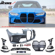 Load image into Gallery viewer, 2019-2023 BMW G20 M3 Style Bumper for Round Tips&amp;Side Skirt w/ Light
