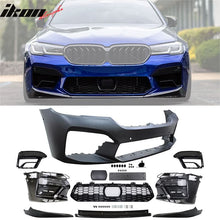 Load image into Gallery viewer, 2021-2023 BMW G30 5 Series M5 Style Front Bumper Cover + Front Lip