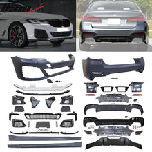 Load image into Gallery viewer, 2021-2023 BMW G30 M Tech Front Rear Bumper Diffuser Lip Side Skirt