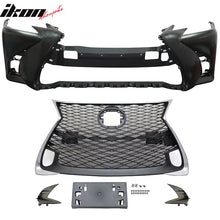 Load image into Gallery viewer, 2016-2019 Lexus GS F-Sport Package Front Bumper Cover PP Unpainted