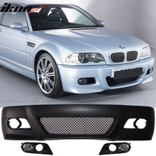 Load image into Gallery viewer, Fits 99-06 E46 2Dr M3 PP Front Bumper + Fog Light Cover + Fog Lamp