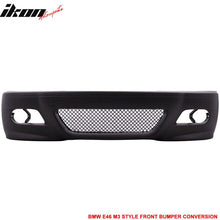 Load image into Gallery viewer, 1999-2006 BMW E46 323i 325i 330i Sedan Front Bumper Cover Conversion