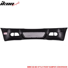 Load image into Gallery viewer, 1999-2006 BMW E46 323i 325i 330i Sedan Front Bumper Cover Conversion