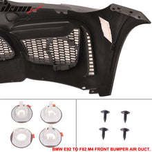 Load image into Gallery viewer, Fits 11-13 E92 E93 LCI M4 Conversion Front+Rear Bumper Polypropylene