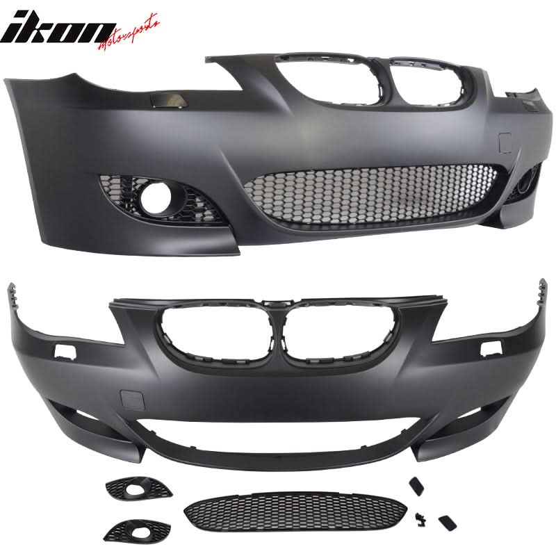 Fits 04-10 E60 E61 5-Series M5 Front Bumper Fog Cover-PP