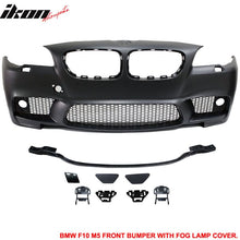 Load image into Gallery viewer, 2011-2016 BMW 5-Series F10 M5 Style Front Bumper with Fog Lights