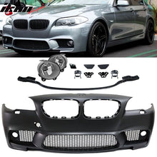 Load image into Gallery viewer, 2011-2016 BMW 5-Series F10 M5 Style Front Bumper with Fog Lights