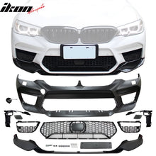 Load image into Gallery viewer, 2017-2020 BMW G30 Sedan M5 Style Front Bumper w/ Lip &amp; Fog Cover
