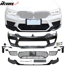 Load image into Gallery viewer, 2017-2020 BMW G30 Sedan M5 Style Front Bumper w/ Lip &amp; Fog Cover