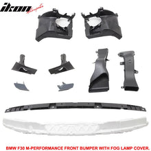 Load image into Gallery viewer, Fits 12-18 F30 M Performance Front Bumper Fog Cover PDC