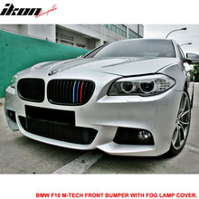 Load image into Gallery viewer, Fits 11-16 5-Series F10 M-T Msport Front Bumper Fog Cover Conversion
